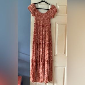 Petal and Pup Floral Smocked Dress